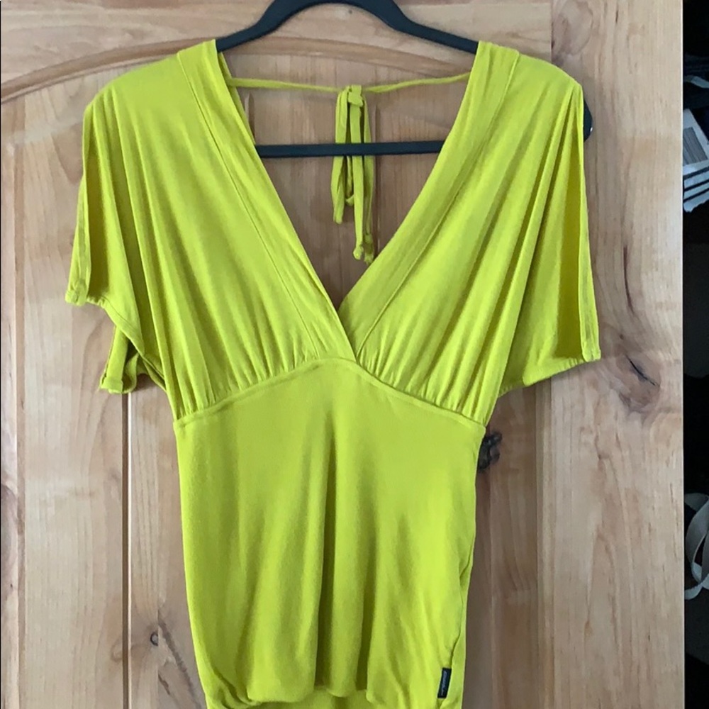 Slit sleeve top Sz XS/S